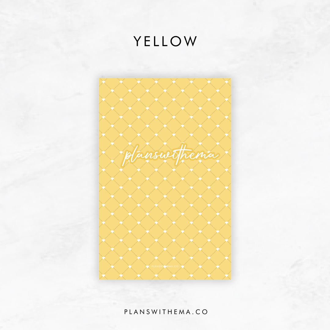 Love Notes | Planner PVC Dashboard