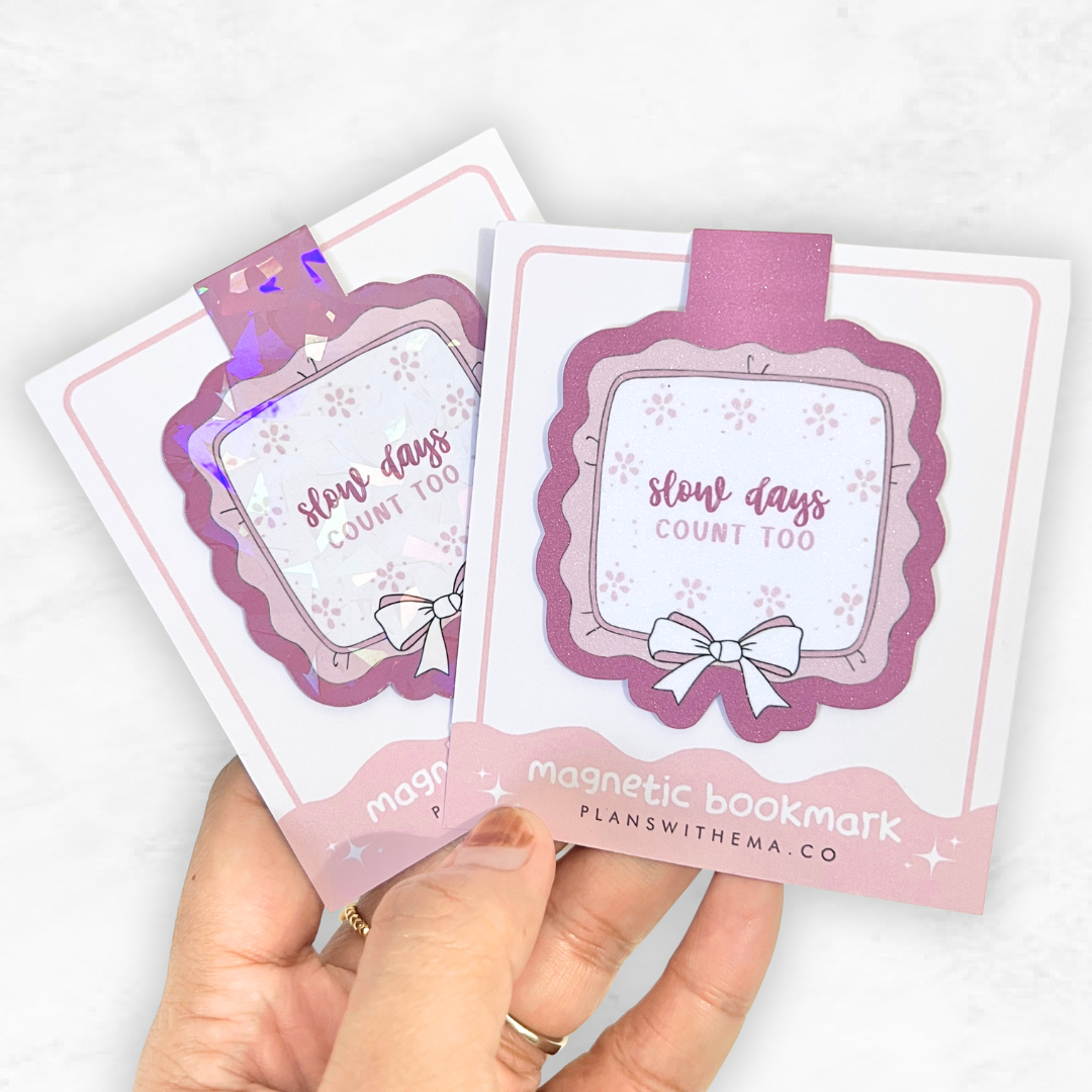 Slow Days | Magnetic Bookmark