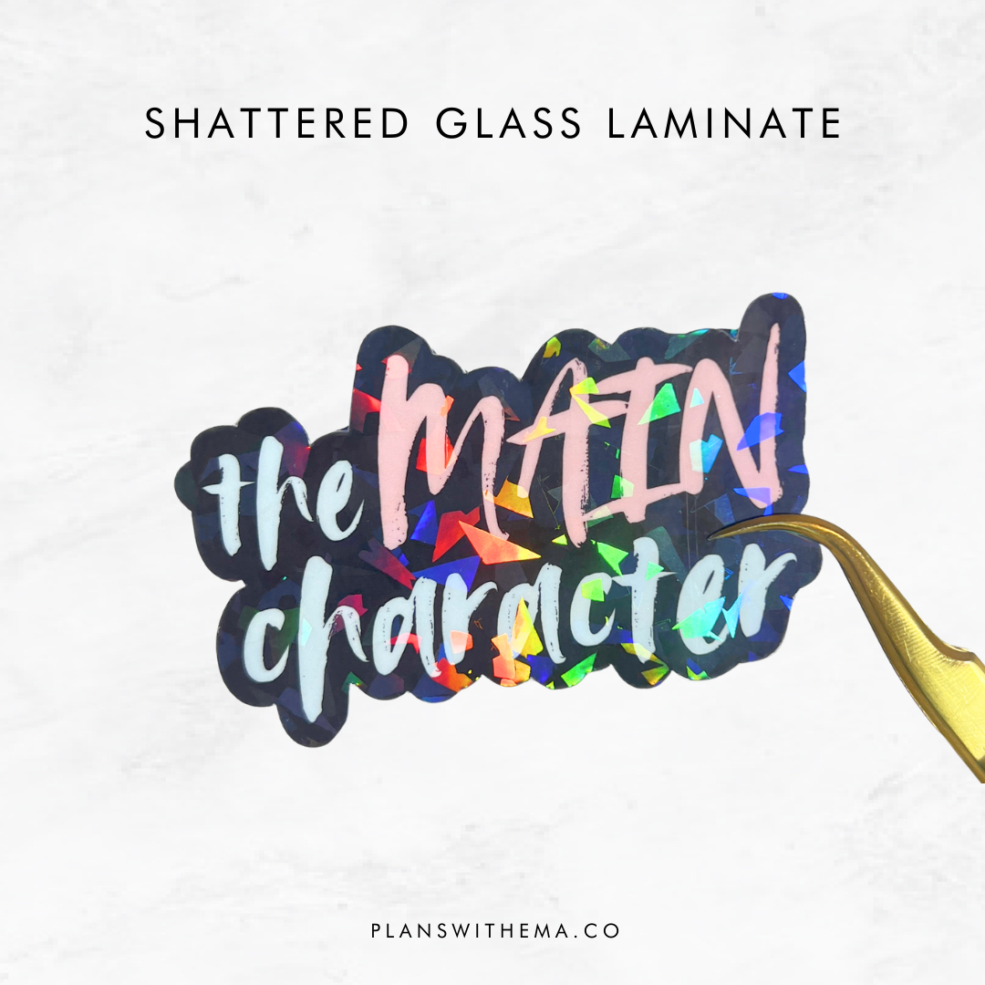 The Main Character - Die Cut | Planner Sticker
