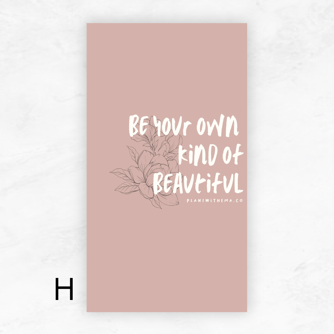 Kind of Beautiful | Planner Dashboard