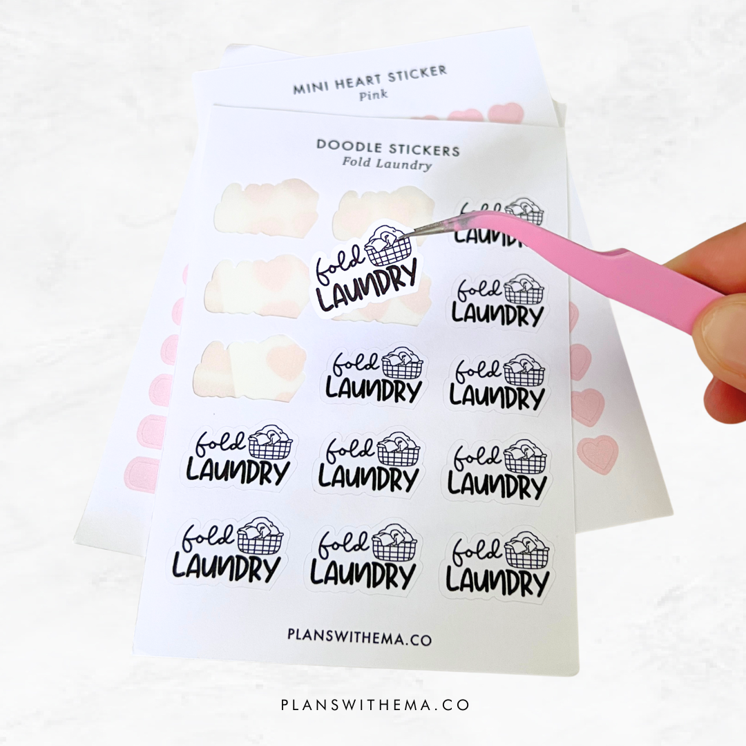 Pink Tweezer | Planner Accessories