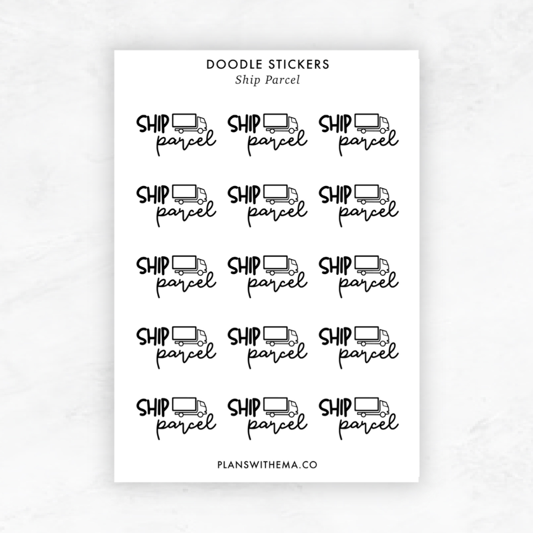 Doodle | Planner Stickers