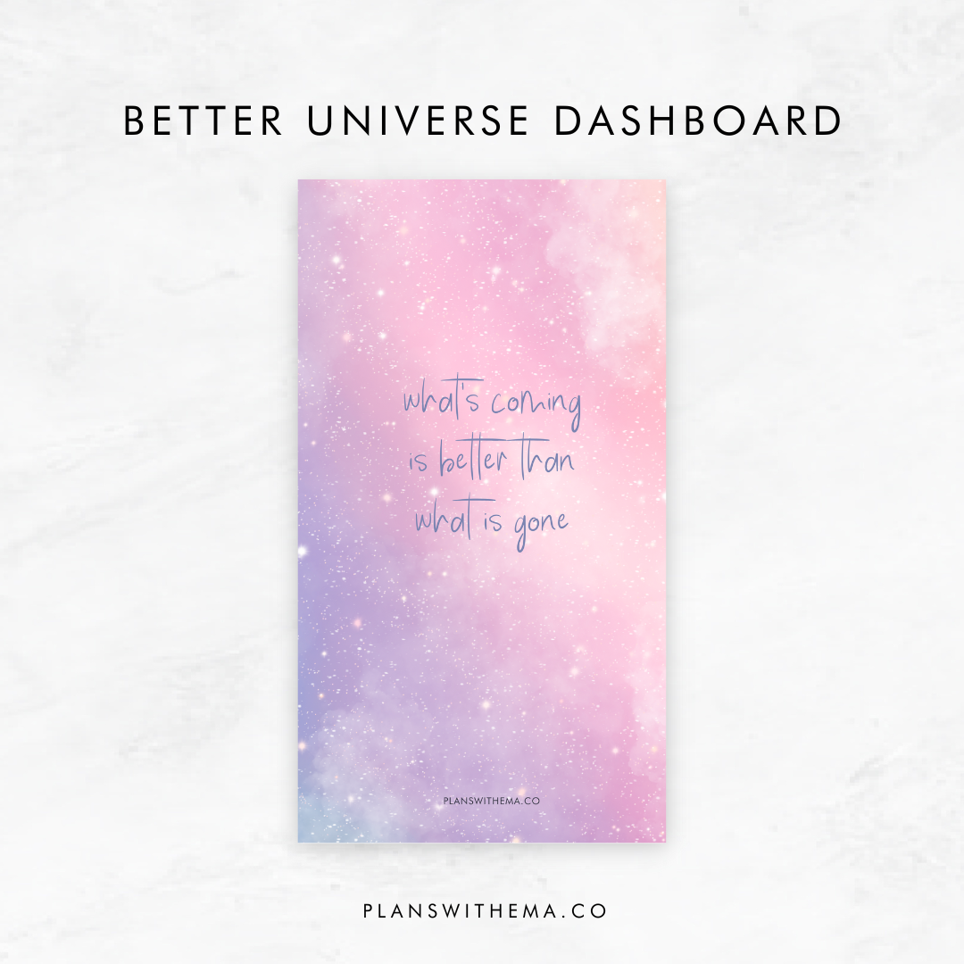 Better Universe | Planner Dashboard