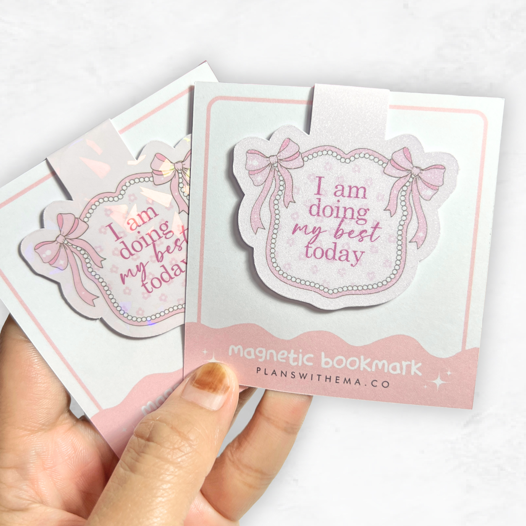 Doing My Best | Magnetic Bookmark