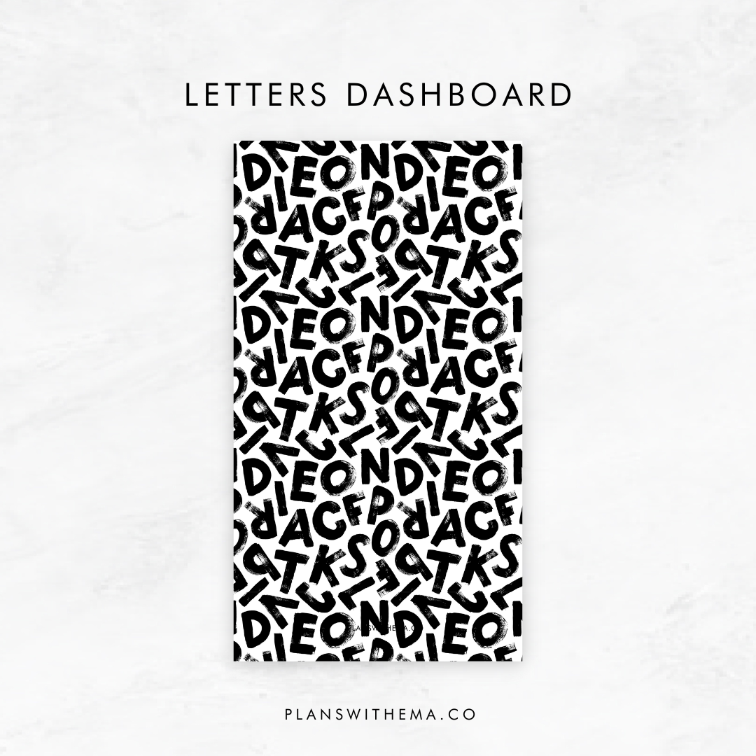 Letters | Planner Dashboard