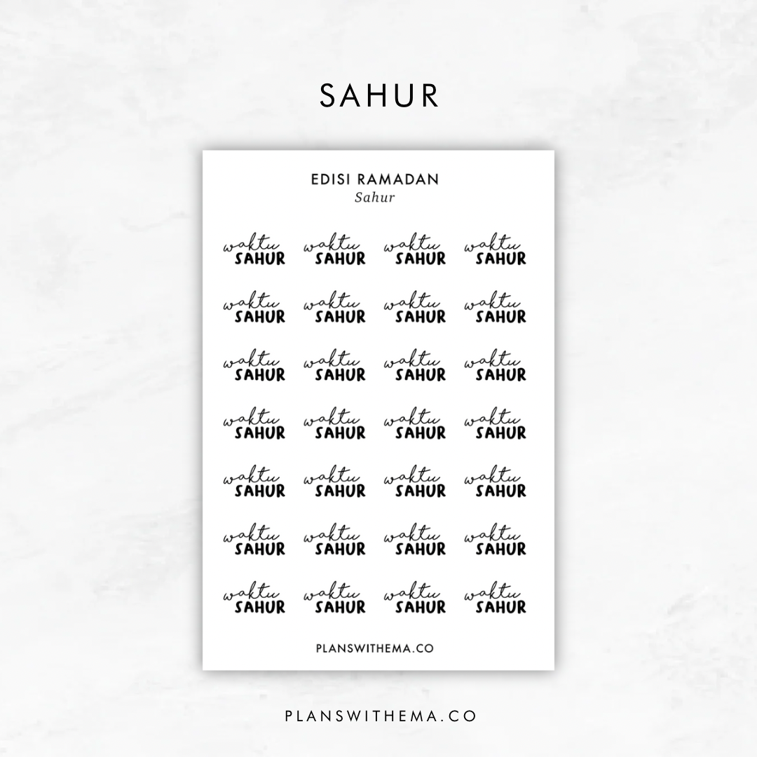 Ramadan Edition | Planner Sticker