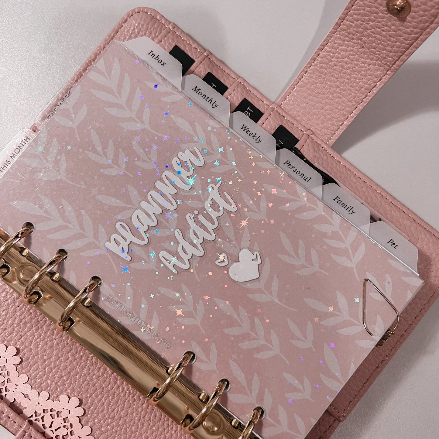 Vellum Tabs | Planner Divider