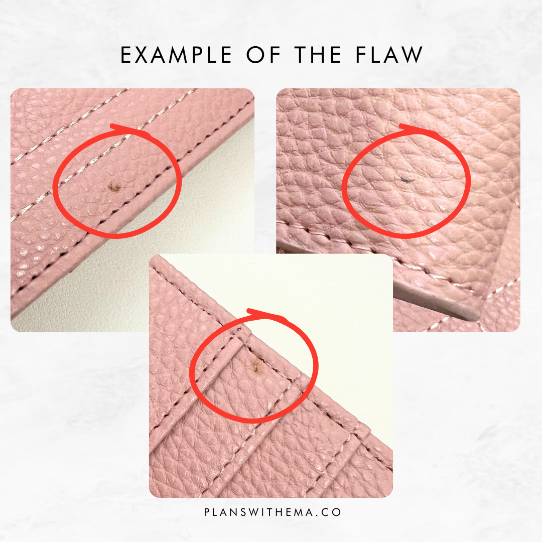 B-Grade | Blush Quilted Planner | Personal Size