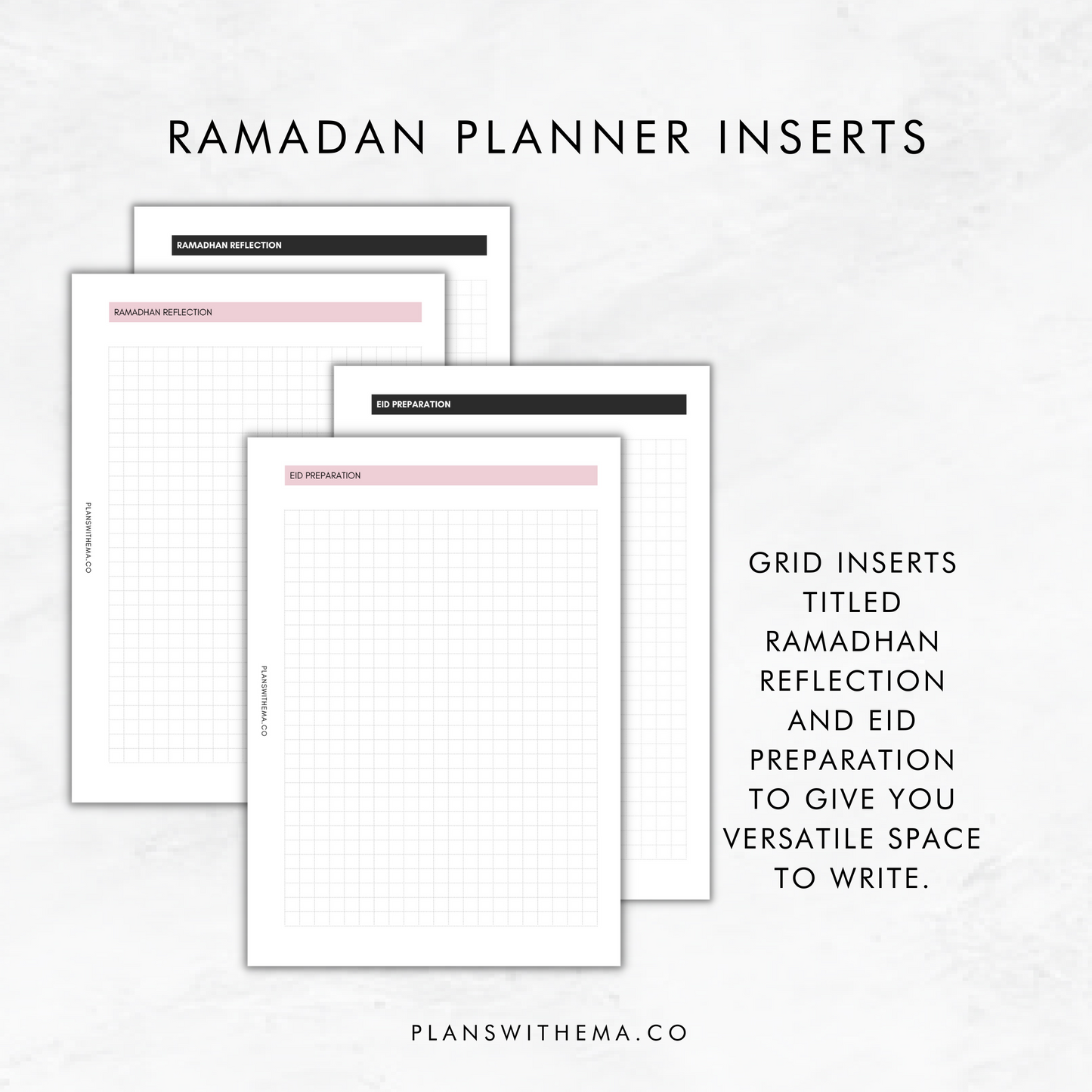 Ramadhan Edition Bundle | Planner Inserts