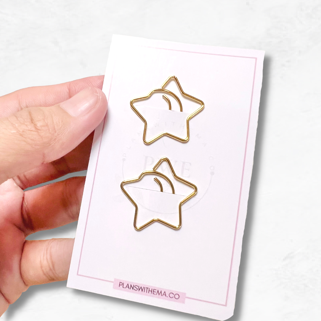 Gold Star | Paper Clips