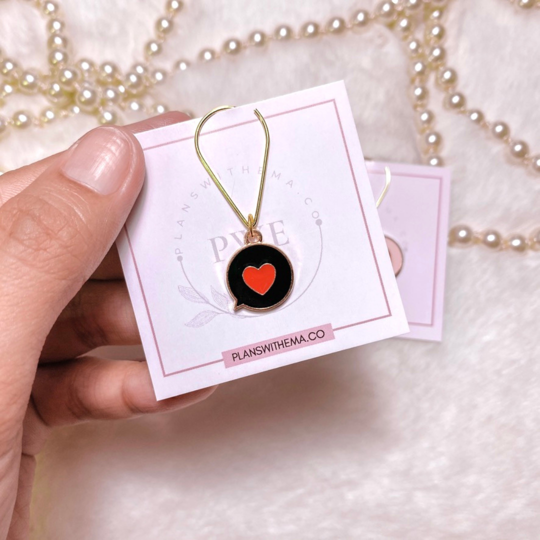 Love Cloudbox Paper Clips | Planner Charm