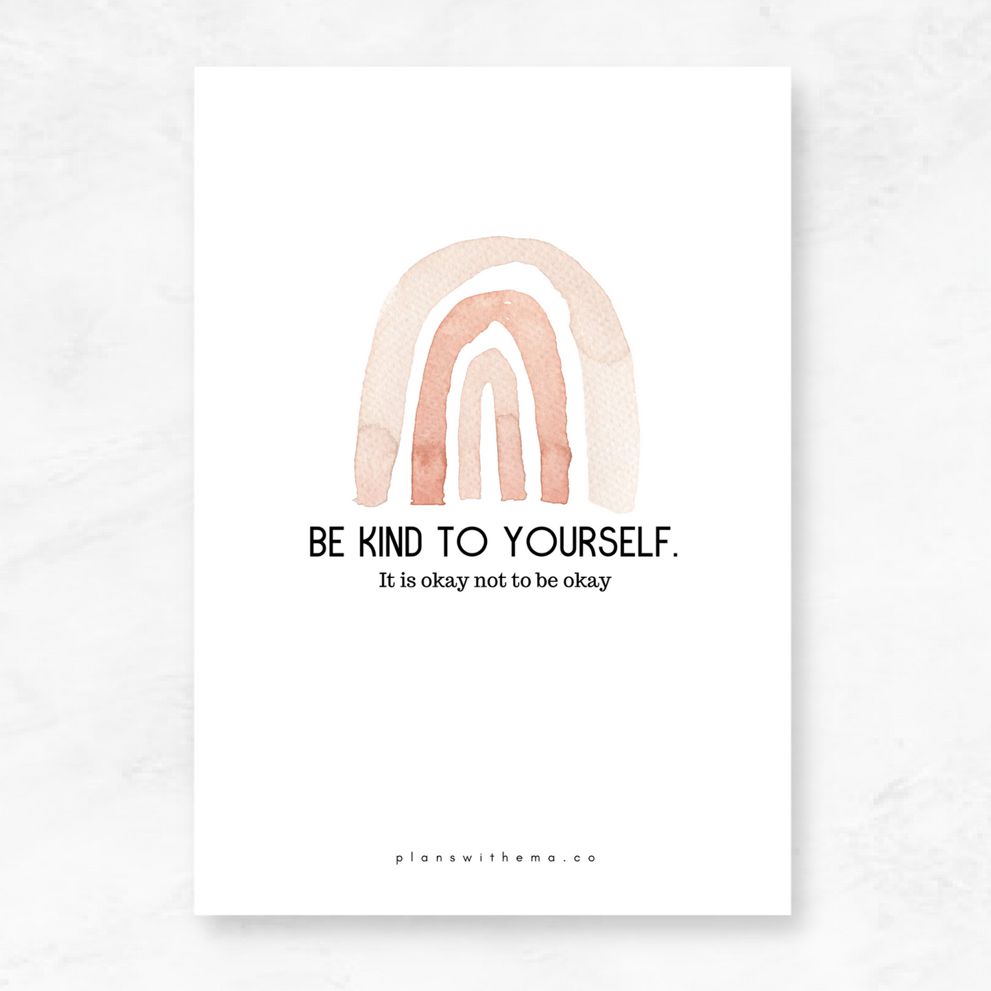 Be Kind | Planner Dashboard