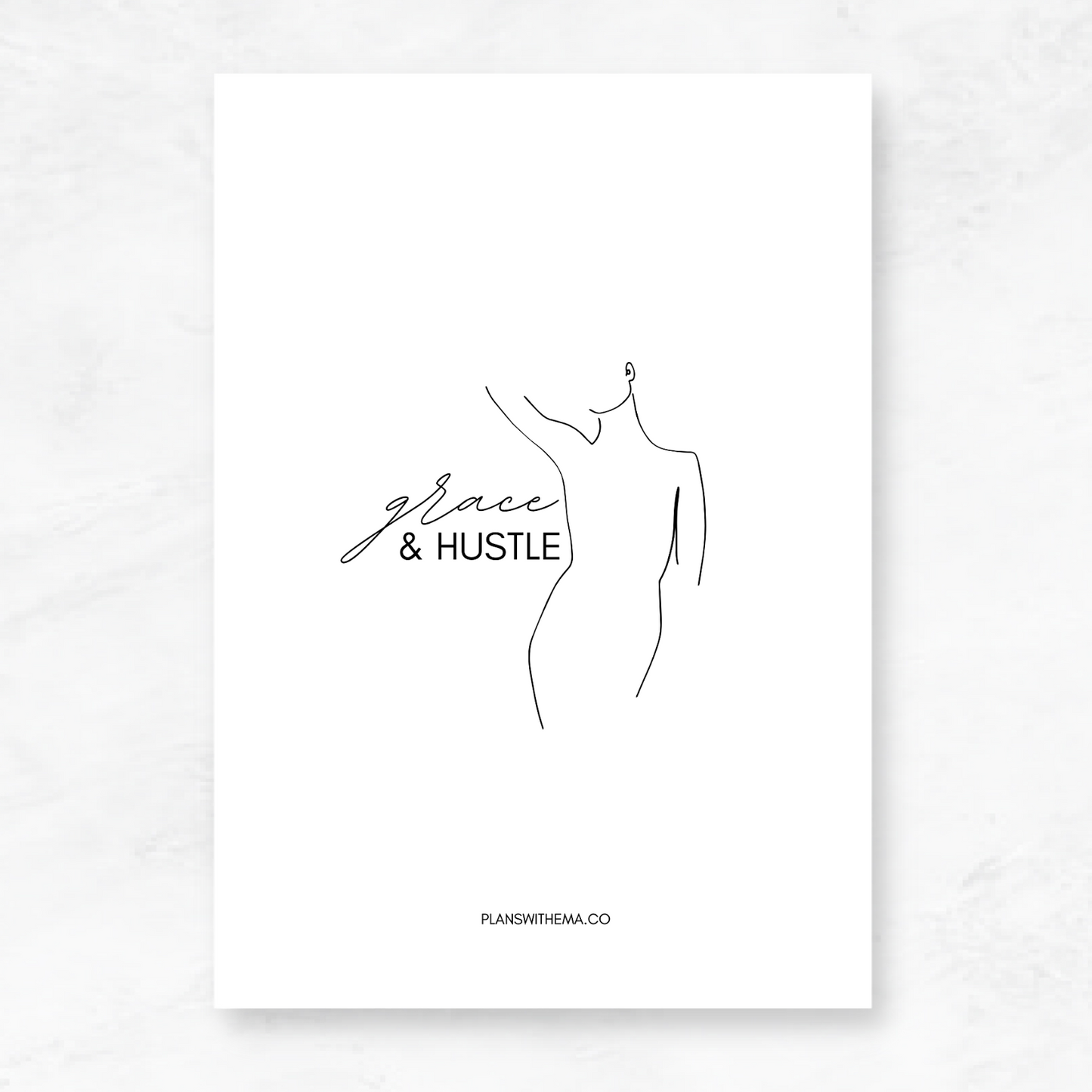 Grace and Hustle | Planner Dashboard