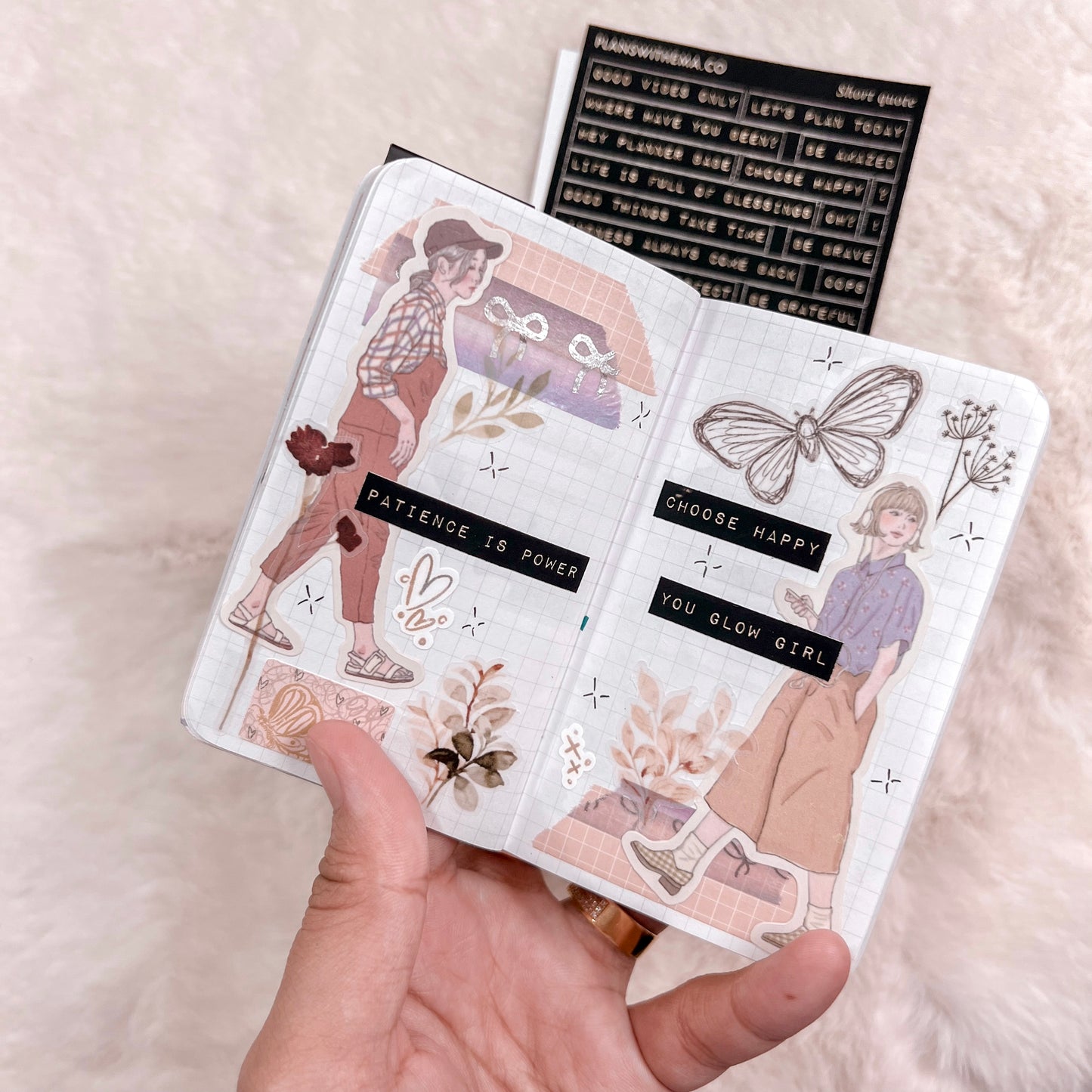 Short Quote Journaling | Planner Stickers