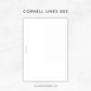 Cornell Notes | Planner Inserts