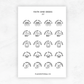 Faith and Deed | Planner Stickers