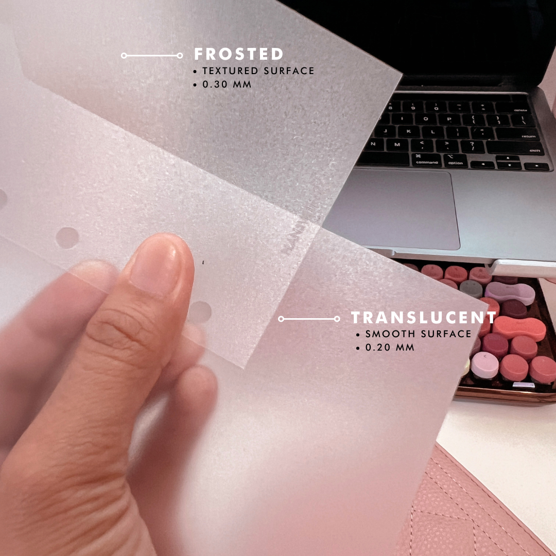 Three Slim Bottom Tabs | Planner Divider