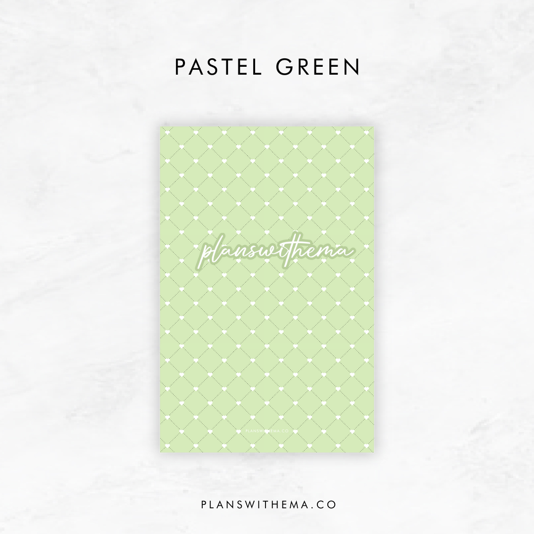 Love Notes | Planner PVC Dashboard