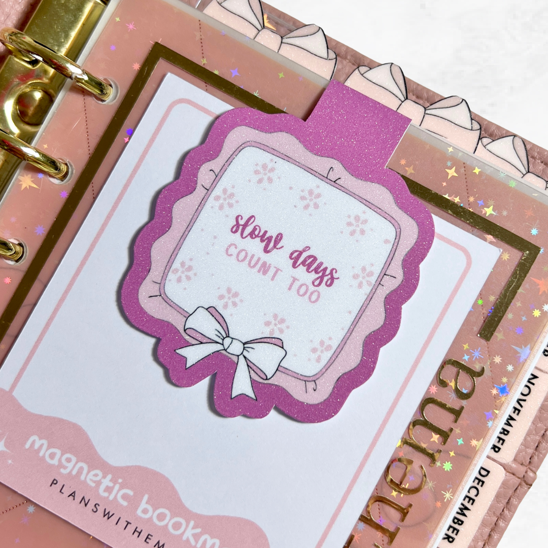 Slow Days | Magnetic Bookmark