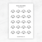Faith and Deed | Planner Stickers