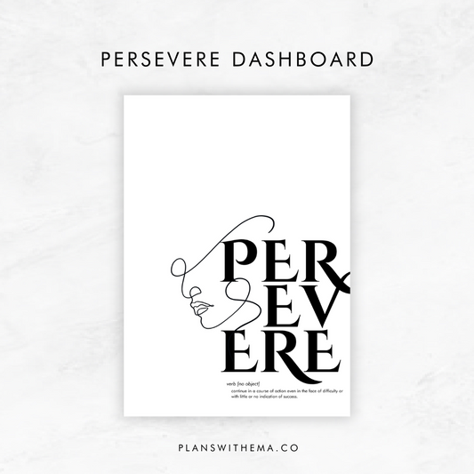 Persevere | Planner Dashboard