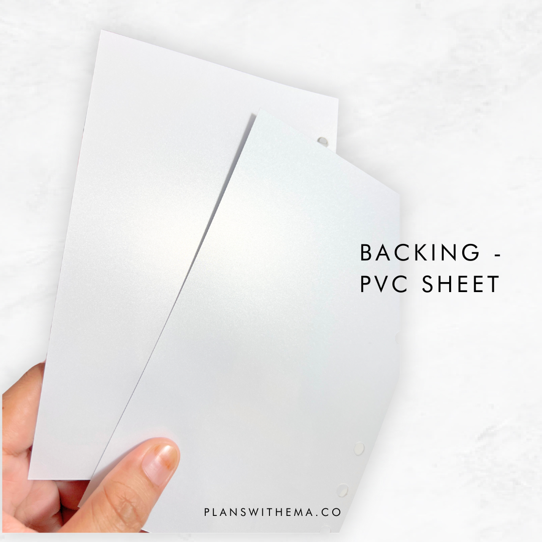 Love Notes | Planner PVC Dashboard