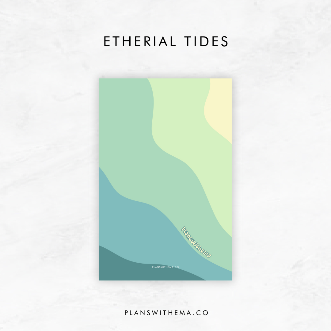 Retro Waves | Planner PVC Dashboard