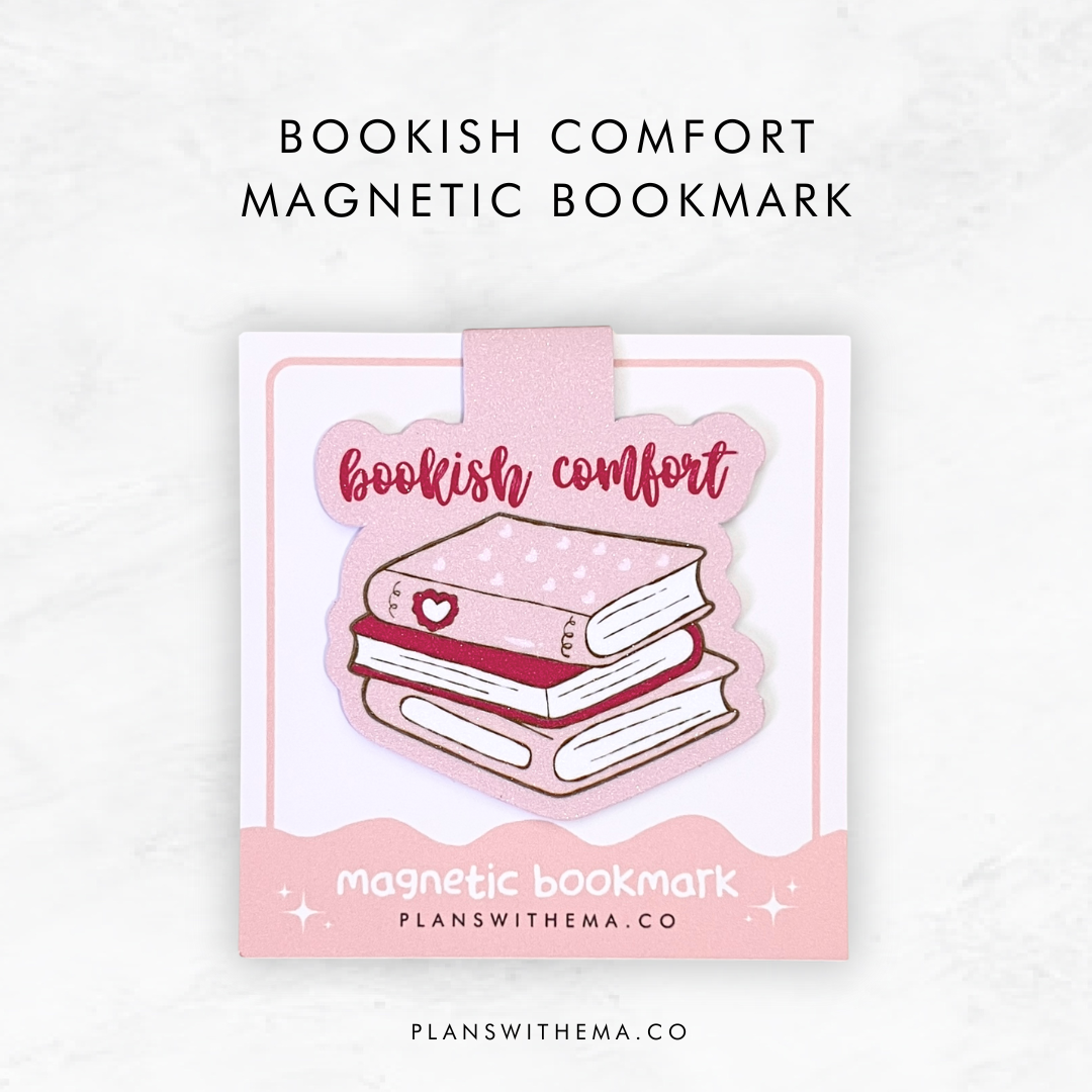 Bookish Comfort | Magnetic Bookmark