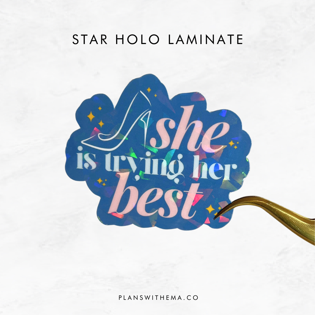 Her Best - Die Cut | Planner Sticker