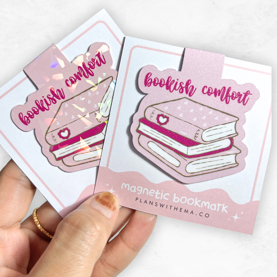 Bookish Comfort | Magnetic Bookmark