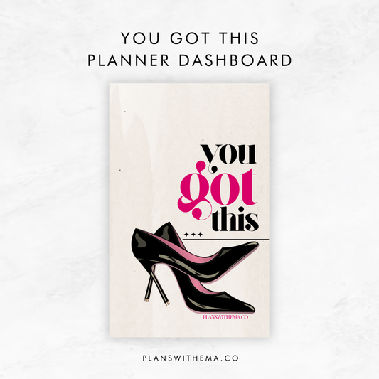 You Got This | Planner Dashboard