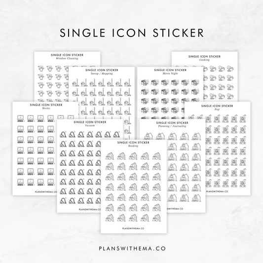 Single Icon | Planner Sticker