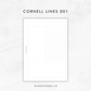 Cornell Notes | Planner Inserts