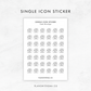 Single Icon | Planner Sticker