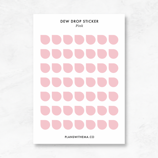 Dew Drop | Planner Sticker