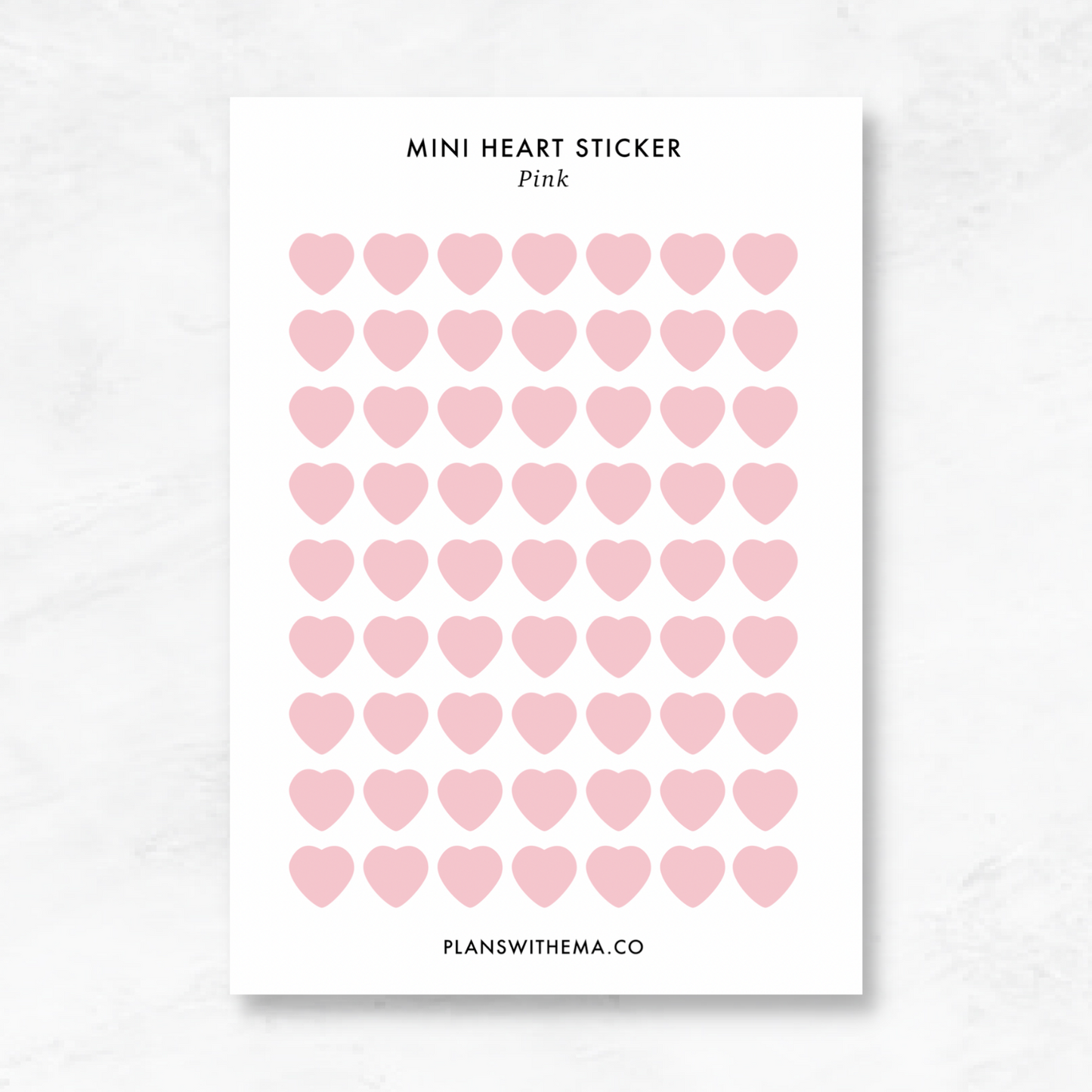 Mini Heart | Planner Sticker