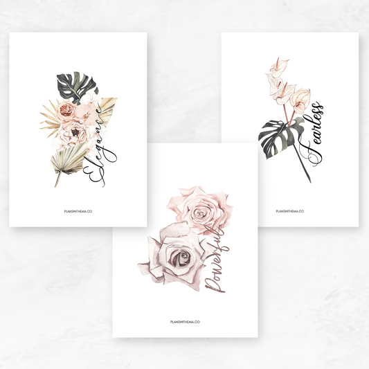 Affirmation Words | Planner Dashboard