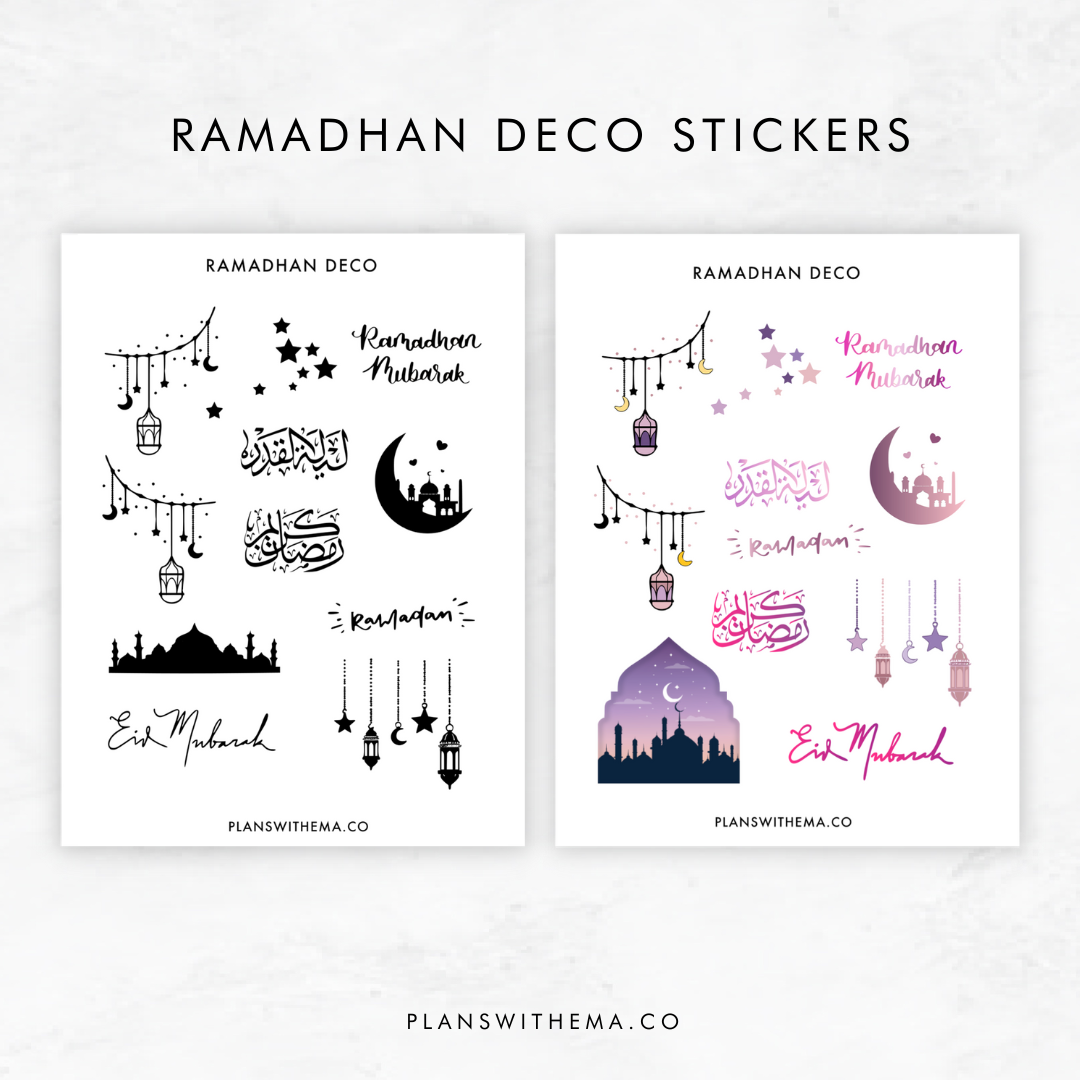 Ramadhan Deco | Planner Stickers