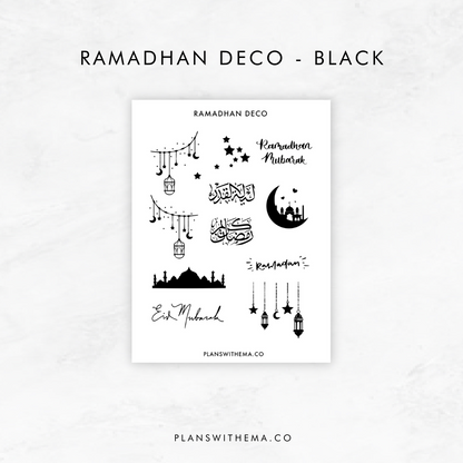 Ramadhan Deco | Planner Stickers