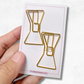 Gold Bow | Paper Clips