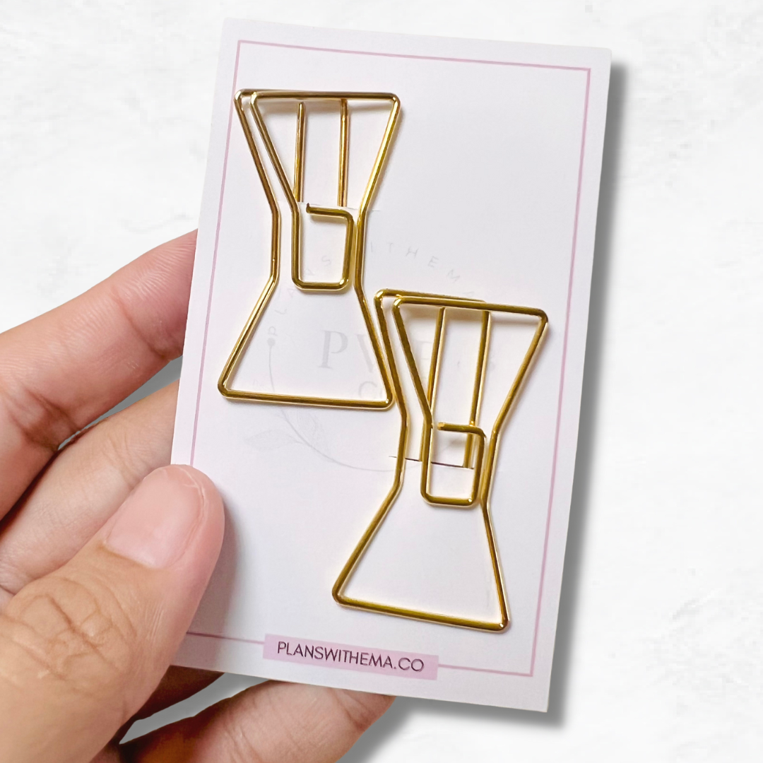 Gold Bow | Paper Clips