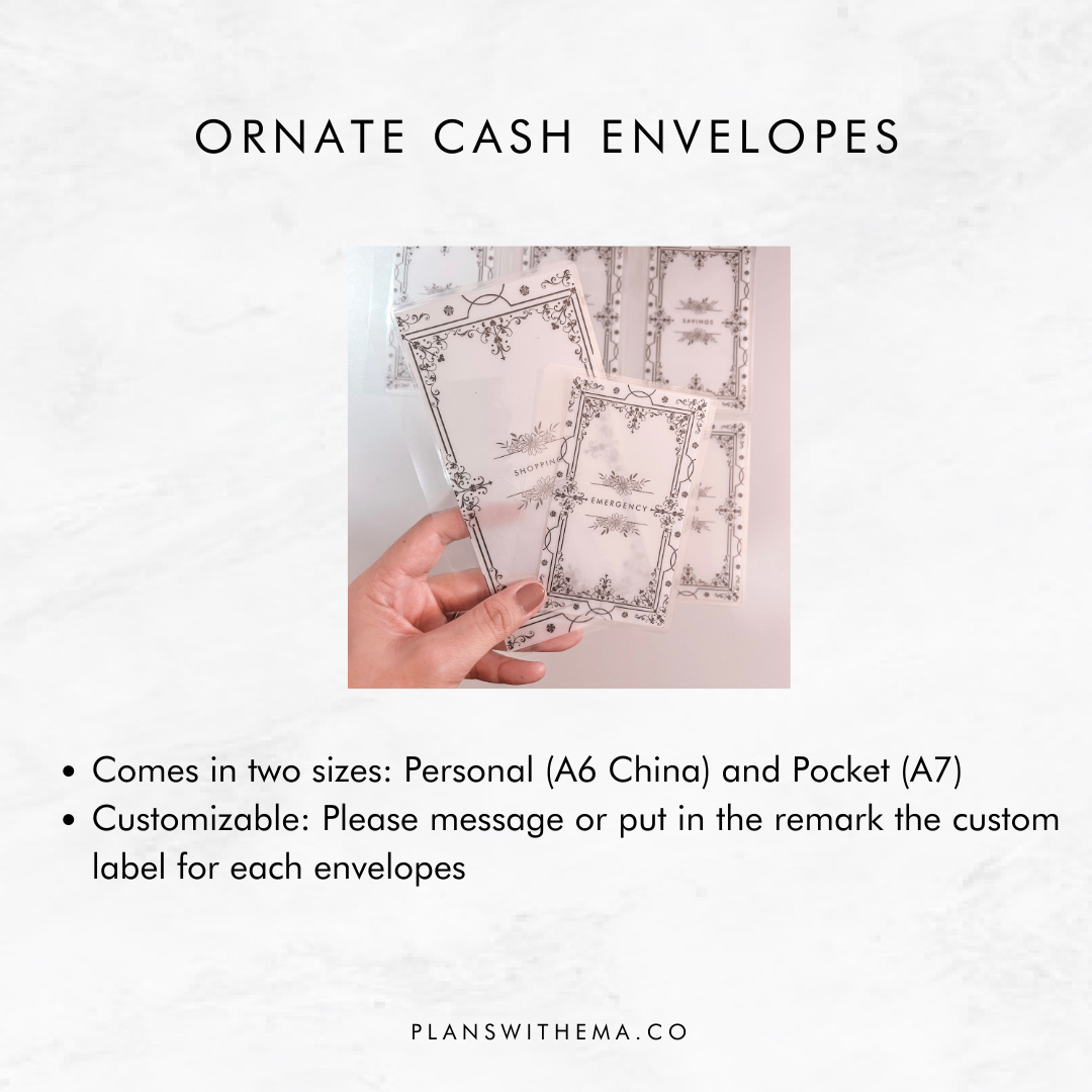 Ornate | Cash Envelopes