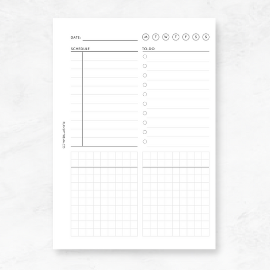 Daily Planner Inserts | D002