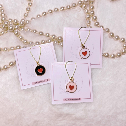 Love Cloudbox Paper Clips | Planner Charm