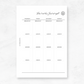 Meal Planning | Planner Inserts