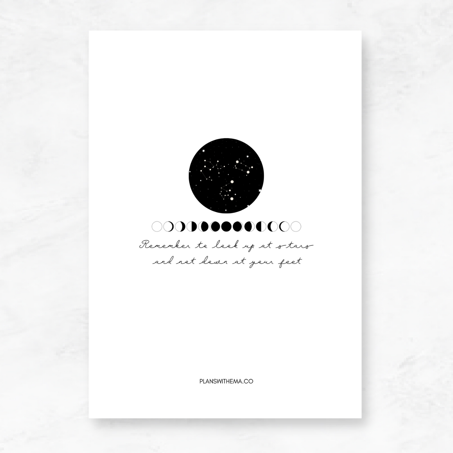 Moon Phases | Planner Dashboard