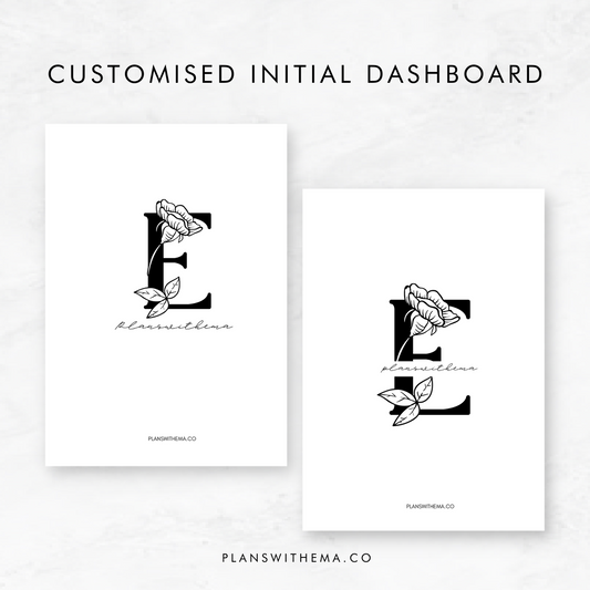 Customised Initial | Planner Dashboard
