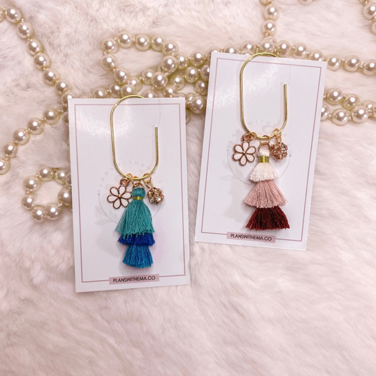 Tassel Paper Clip | Planner Charm