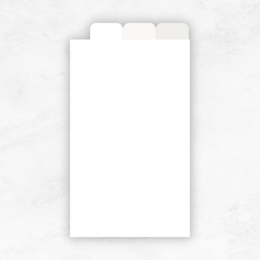 Three Top Tabs | Planner Divider