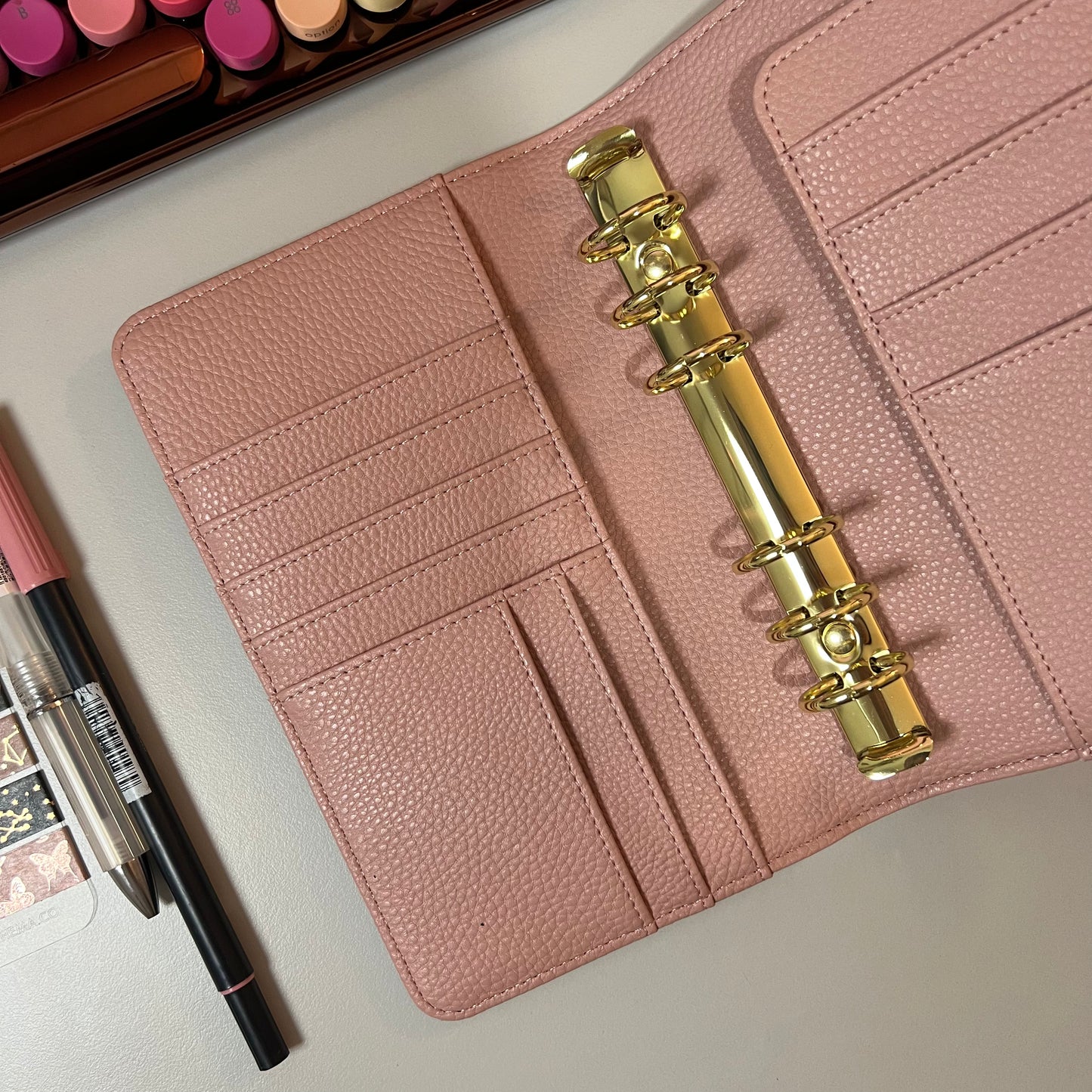 Blush Quilted Planner | Personal Size